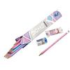 Doms Zoom Ultimate Dark Pencil Box Pack of 50 Triangular Grip Pencils with Free Eraser and Sharpener for Sketchwriting