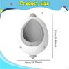 Urinal pentru copii, olă, agățat, antrenament pentru pipi, desen animat, drăguț, pisoare pentru toaletă pentru copii, pentru