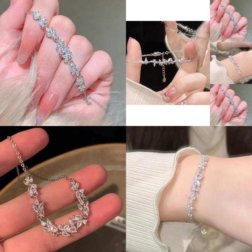 Stylish Wisteria Flower Bracelet For Women Exquisite And Sweet Fresh Design