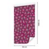Pink Leather Wallpaper Purple, Pink and Gray for Living Room and Bedroom 50x1000
