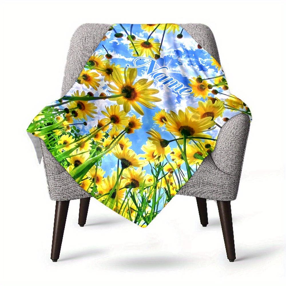 Home Customize Your Name Blankets Comfortable Soft Lightweight Allseason Multipurpose Blanket For Picnics Sofas Offices Beds Living Rooms Perfect Gift