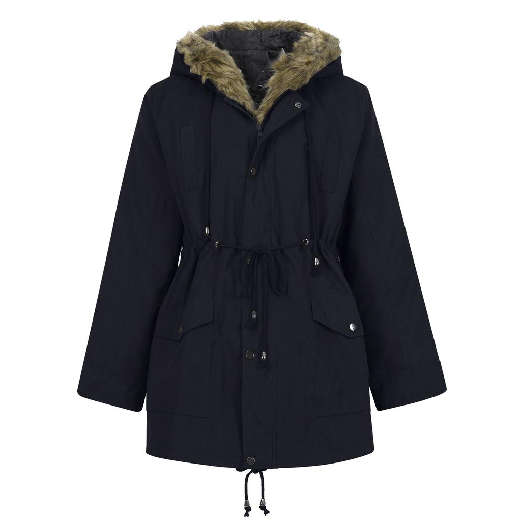  And Winter Men's Fashion Loose Cardigan Warm Lapel Hooded Jacket Sweater