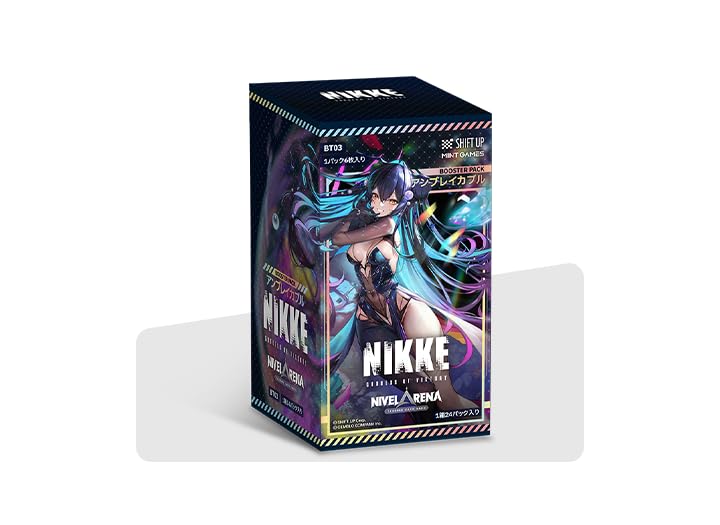 «Богиня Победы NIKKE» NIVEL ARENA Бустер-пак BT03 Несокрушимый (Японская версия) BOX (24 упаковки)