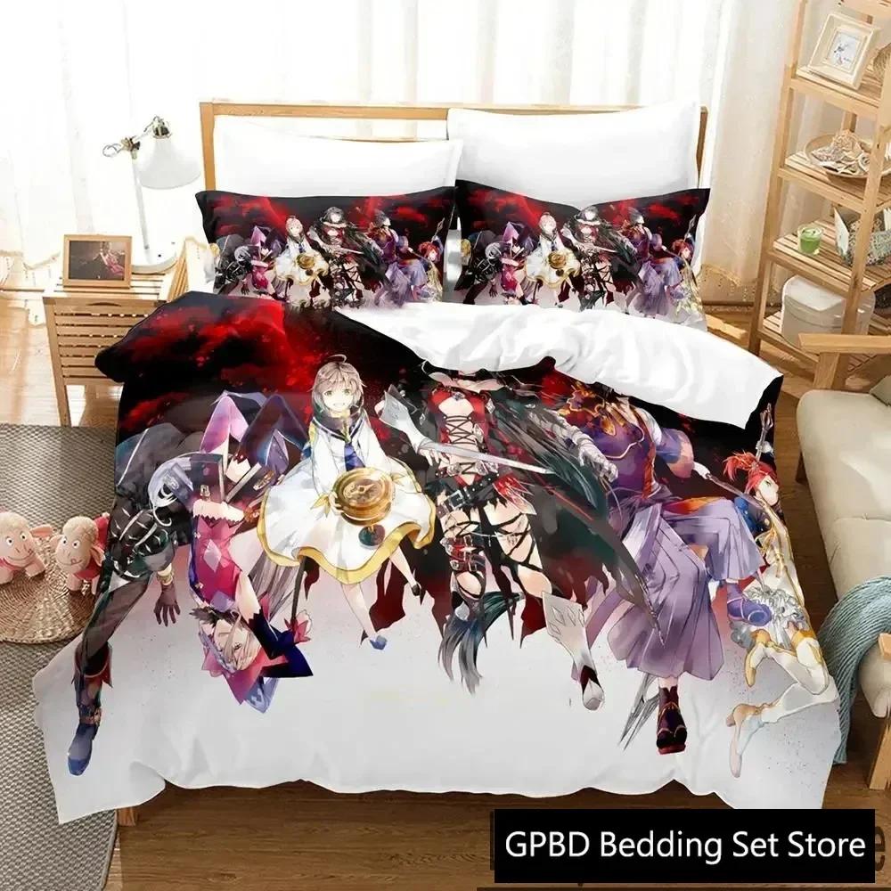Bettdecke 3D-Druck Tales Of Berseria Bettwäsche-Set Schlafzimmer Weich Modern S Bequem Kinder Und