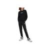 Adidas Long Pants With Drawstring Elastic Waist Soft Comfortable Fashionable Breathable Kids bottoms Black JD6500