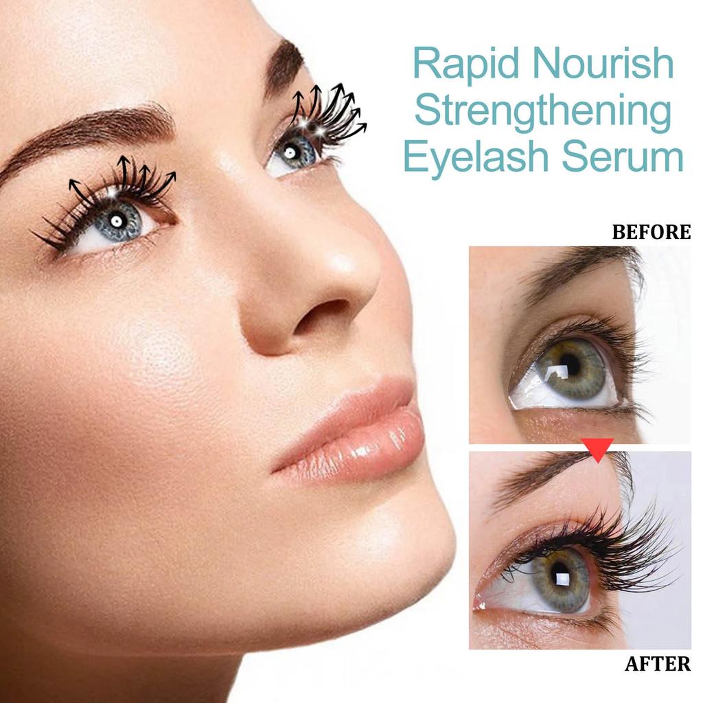 Nourishing Lash Serum – Biotin with Castor Oil and Peptide, Conditions Lashes, Prevents Breakage and Boosts Natural Lash Health