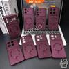 Burgundy Color Phone Case for Infinix Note 60 50 40 30 Pro 4G 5G Smart 20 10 9 8 7 6 HD Pro Plus Hot 70 60 60i 50 40 Pro Plus Pro+ case