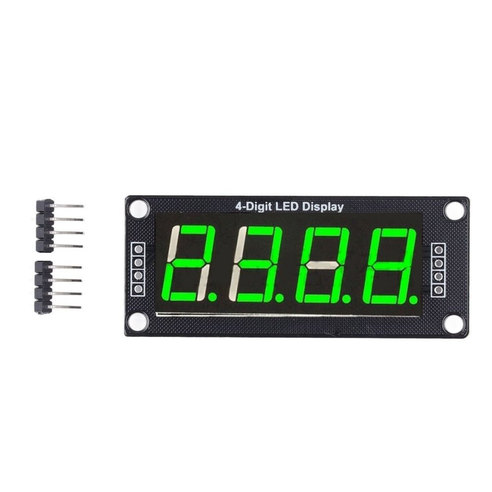 4Pcs 0.56 Inch Digital Tube LED Display 4 Bits 7 Segments PCB Clock Module Time Indicator