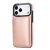Applicable iPhone17Pro iPhone leather case15Plus Back-cover type protective case Samsung S25U Card holder