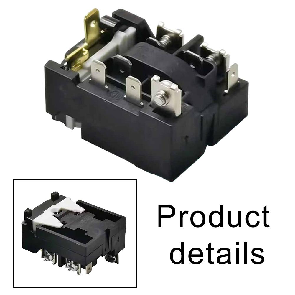 Compressor Start Relay QP3-15A-G1 for Refrigerators with Built-in Thermal Overload Protection and Simple Replacement