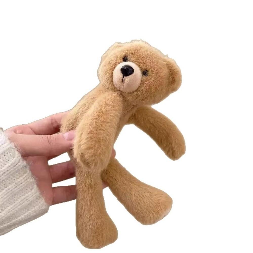 Cartoon Teddybär Haarnadel Plüschpuppe Haaransatz-Clip Modischer Teddybär Haarspange Haaraccessoires
