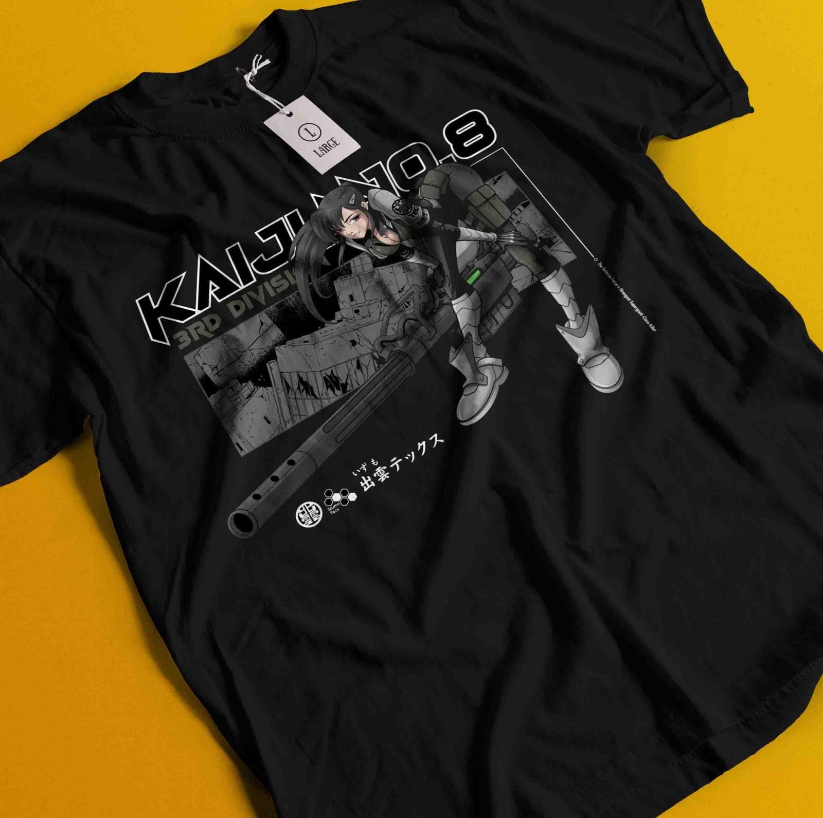 

Kaiju No 8 Tshirt Kafka Hibino Shirt Mina Ashiro T-Shirt Mens Womens Tees Top Gen Narumi Tee Soshiro 3XL