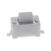10Pcs Tact Switches Push Button Self Resetting Type Microswitch White Button Microphone Caps Microswitch Button Enduring