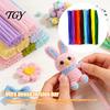 Chenille Stems for Pipe Cleaners 100Pcs Handicrafts, Flexible DIY Decorative Plush Strips Crafts Art Projects, Multi-colored Kids Adults Floral