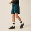 Li-Ning Comfortable Simple Breathable Mid-Waist Five-Point Shorts Men Shorts Dark-Reef-Green AKSV301-5