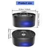 T Shape Outlet Pet Water Dispenser 2.2L Quiet Operations Food Grade Plastic Pet Water Fountain Hydrations Systems