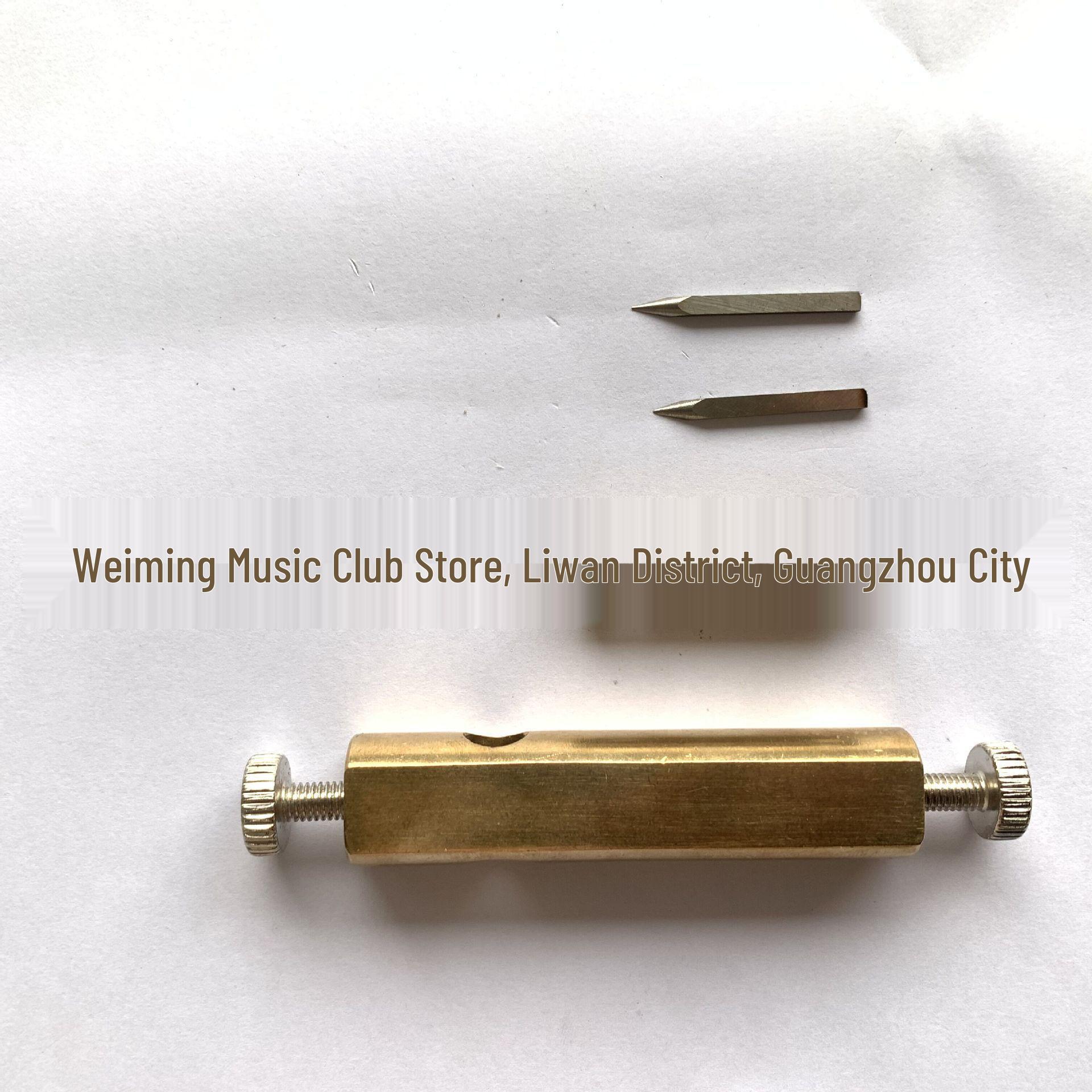 Violin Crafting Tools: Small Purfling Knife & Pure Brass Scribing Needle (Adjustable)