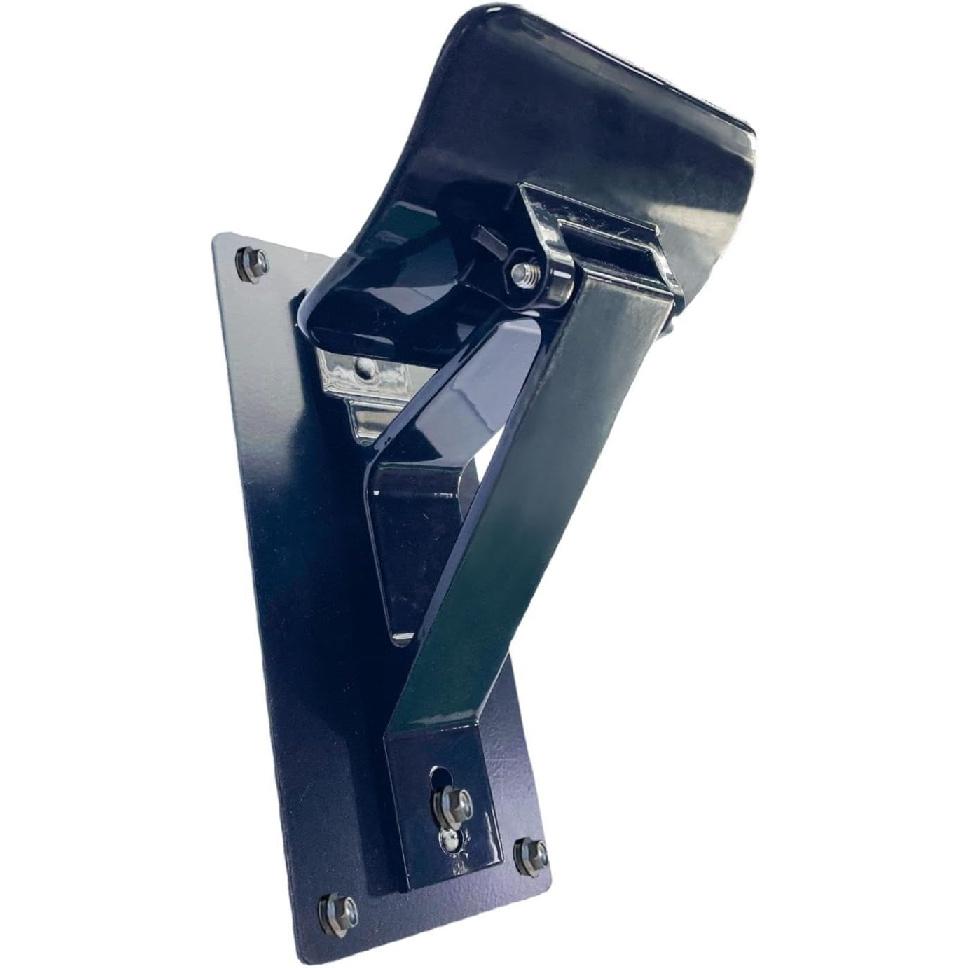 RV Awning Support Stable Structure Awning Part Replace Part Aluminum Alloy RV Center Support Easy Installation Universal, Black