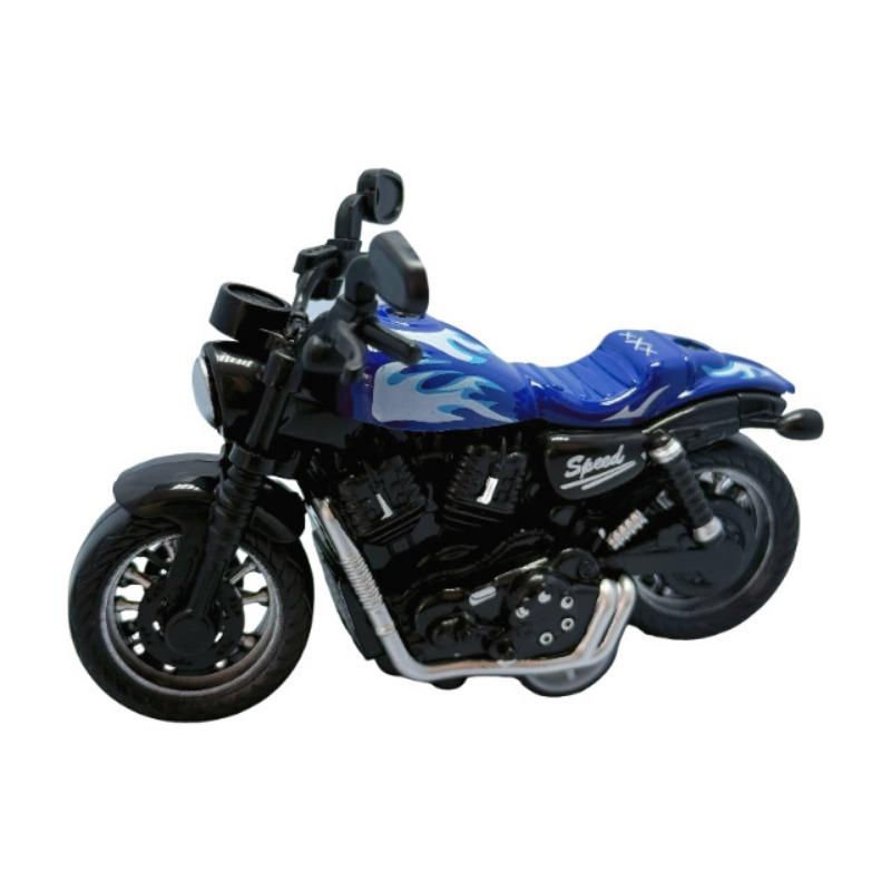 

Simulated Motorcycle Pull-back Racing Alloy Car Model Clip Doll Toy Ornaments Keychain Children s Toys 1Pcs