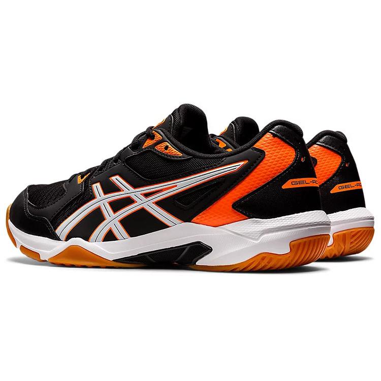 New Asics Gel Rocket 10 2E Wide 'Black Shocking Orange' 1071A081-011