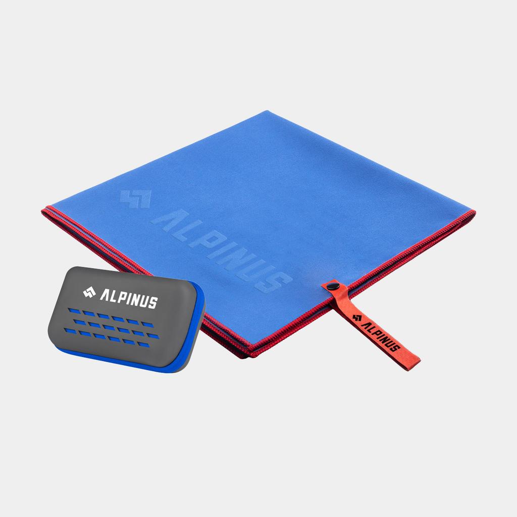 Alpinus Costa Brava Towel 60 X 120 Blue Ch43595