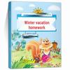 Winter Homework Workbook: Language & Math for Kindergarten & Preschool Transition