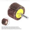 10x Roues à lamelles abrasives Ø40×25×6 mm, tige 6 mm – Meule de polissage pour perceuse (AIMOONSA)
