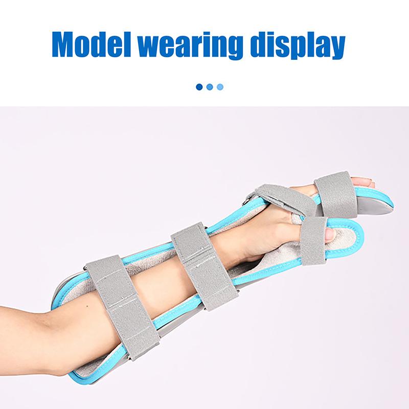 Wrist Support Brace Adjustable Hand Fracture Fixed Strap Sprain Carpal Tunnel Splint Posture Corrector Bandage Joint Pain Relief