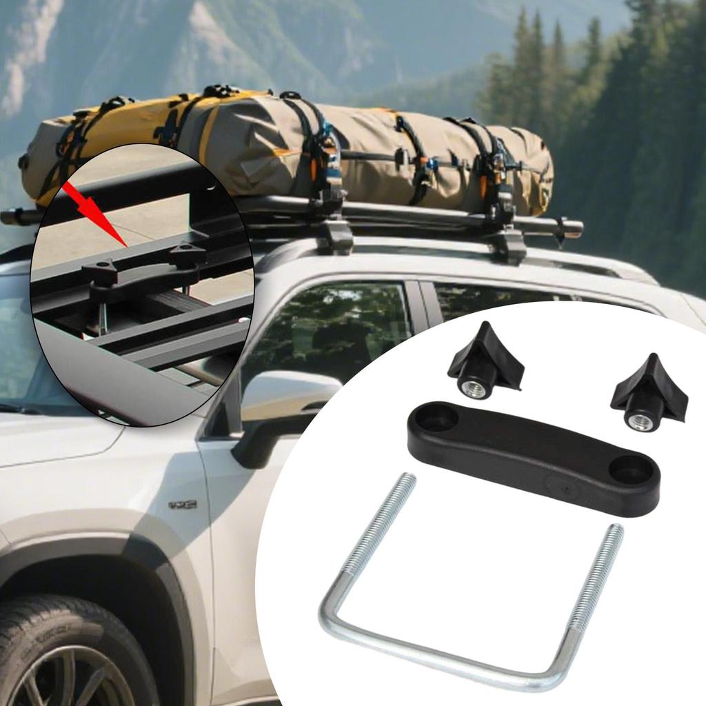 Clamp for Roof Box, Mounting Accessory Van And Car, Practical, Compatible with Most Cars
