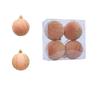 6cm Christmas Balls Set Flocking Xmas Tree Pendants Christmas Spheres Pendant  Party Favors