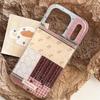 New Double-Layer Plaid Floral Patchwork Phone Case for Apple iPhone 17 Pro Max/16/15, Drop-Proof Protection