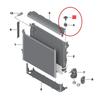 Radiator Clip 17118482944 For Bmw 3 G20 G21 G30