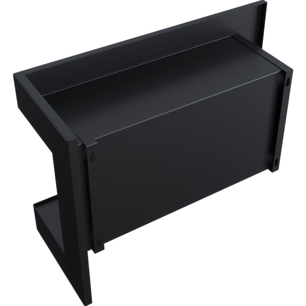 Nástěnný bioetanolový krb DELTA pravostranný 70 cm TÜV