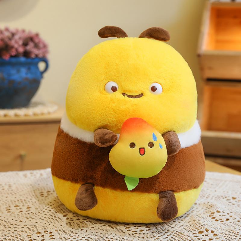 Doll Creative Pull Line Little Bee Doll Plush Toy Children'S Birthday Gift Boutique Grab Doll