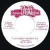 7inch Record PEARLS  Just When I Needed You NONE Taxi Jamaica Reggae Ska  Dub Used