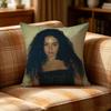 CCharli XCX Retro Pop Style Pillow Case Pattern Printed Pillowcase For Living Room Sofa Cushion Cover