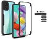 For Samsung Galaxy A51 Case 360 Clear PC Shockproof Phone Cover For GalaxyA51 A 51 With Screen Protection Silicone Bumper Funda