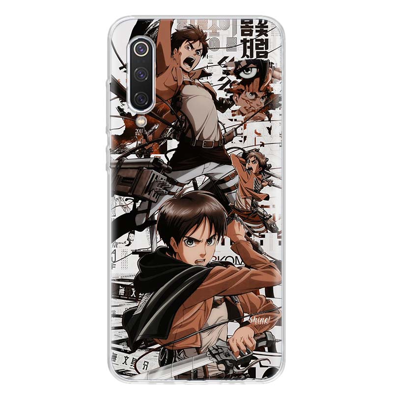 

Чехол для телефона «Атака Титанов» для Xiaomi Poco X3 GT X4 NFC M4 Pro M3 M2 F3 F2 F1 Mi Note 10 A3 A2 Lite A1 CC9E Fundas Cas Mi Note 10 Lite