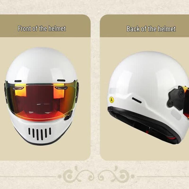 Lishi Ultra-Light Four Seasons Fiberglass Motorcycle Helmet