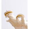 Eetit Simulated Pearls Layered Ear Bone Earrings for Women Stainless Steel Chic Fashion Ear Clip Accessories