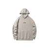 Li Ning Sports Fashion Series Fleece Loose Pullover Hoodie Men Hoodies Light-Yellow Gray AWDQ831-3