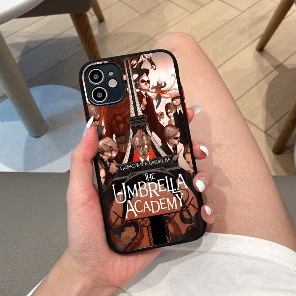 The Umbrella Academy Phone Case For IPhone 14 X XR XS 7 8 Plus 11 12 13 Pro MAX 13mini Matte Shockproof Case