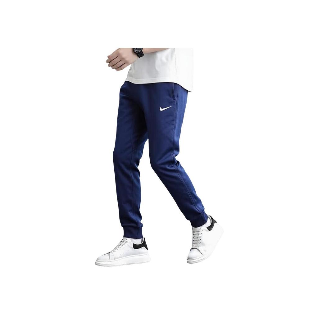 Nike Club Fleece Tapered Fleece Trousers Men's Blue 716831-410