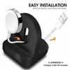 Silicone Watch Wireless Charger Stand Protective Cover For Apple Watch iWatch Desktop Chaeging Base Holder For Home Office Use