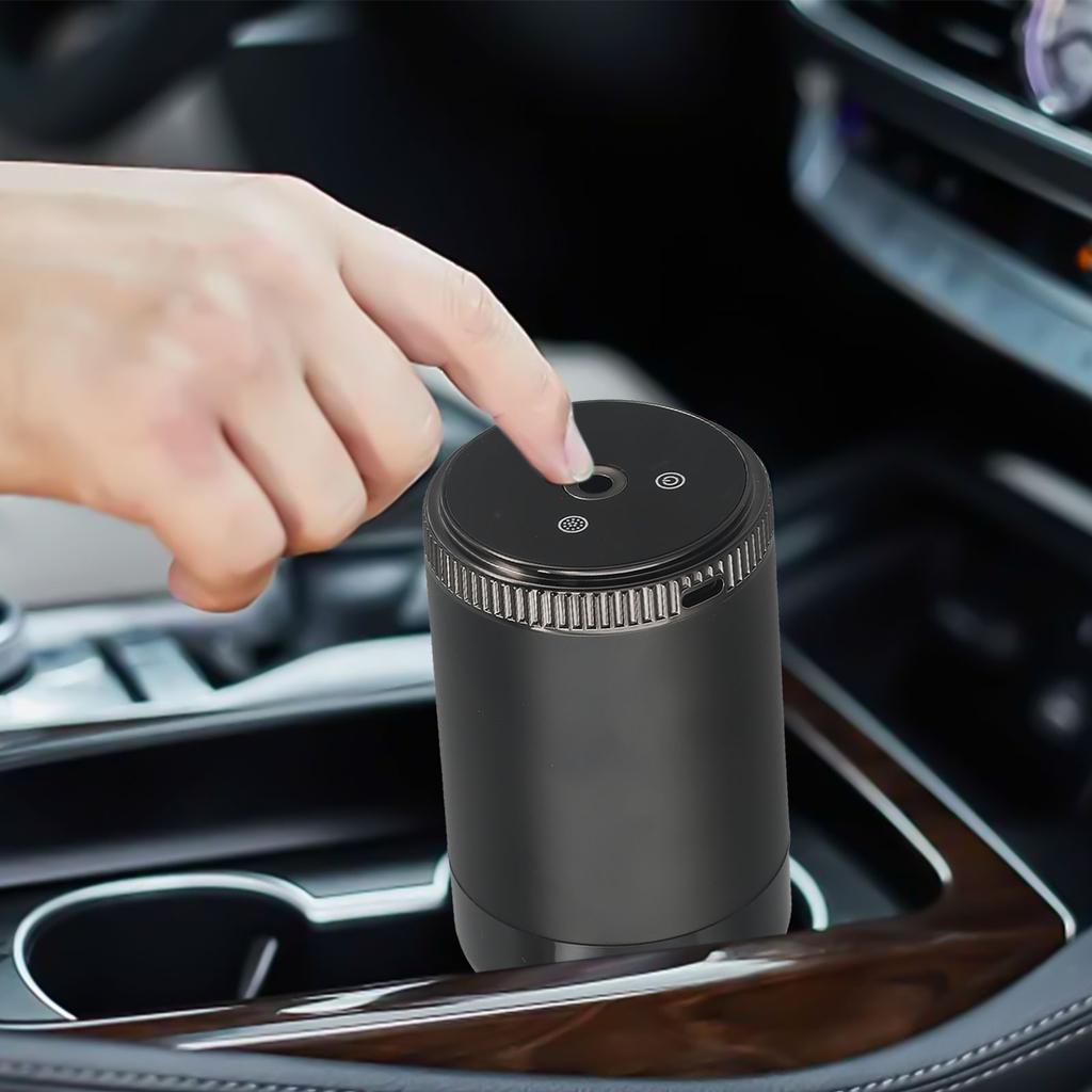 Portable Car Diffuser Adjustable Aroma Diffuser Pick-Up Light Feature Built-in Rechargeable Battery Multiple Vehicles