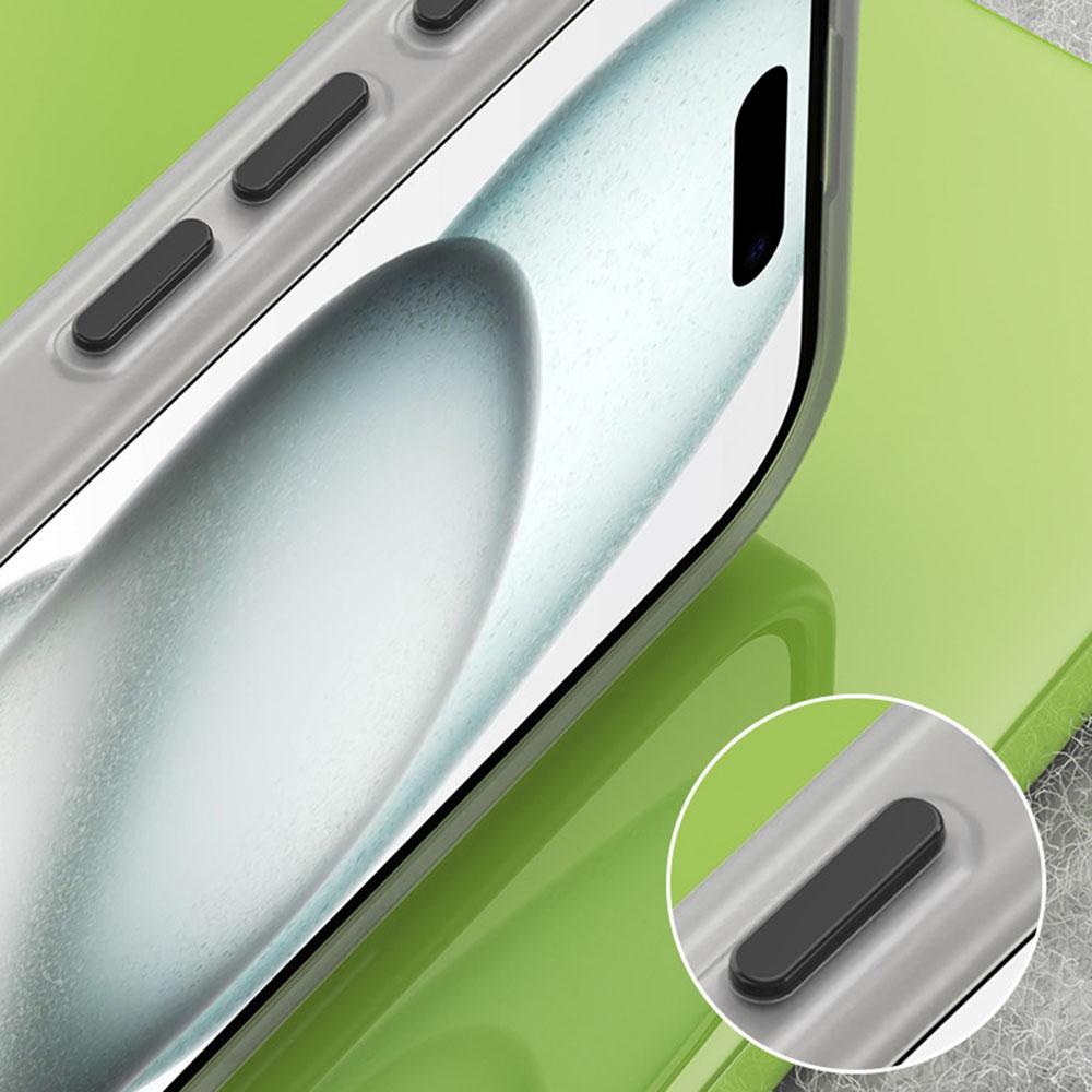 For iPhone 16 Case Compatible with MagSafe Skin-Touch PC+TPU Matte Phone Cover