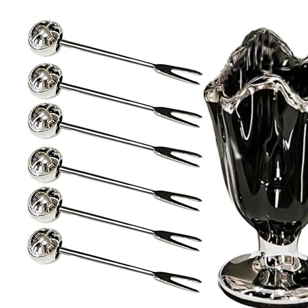 Fruit Forks for Dessert Salad Cute Snack Bifurcantes