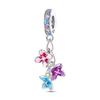 925 Silver Secret Garden Flower Butterfly Charms Pendant For Women Fit Bracelet DIY Birthday Jewelry Gift