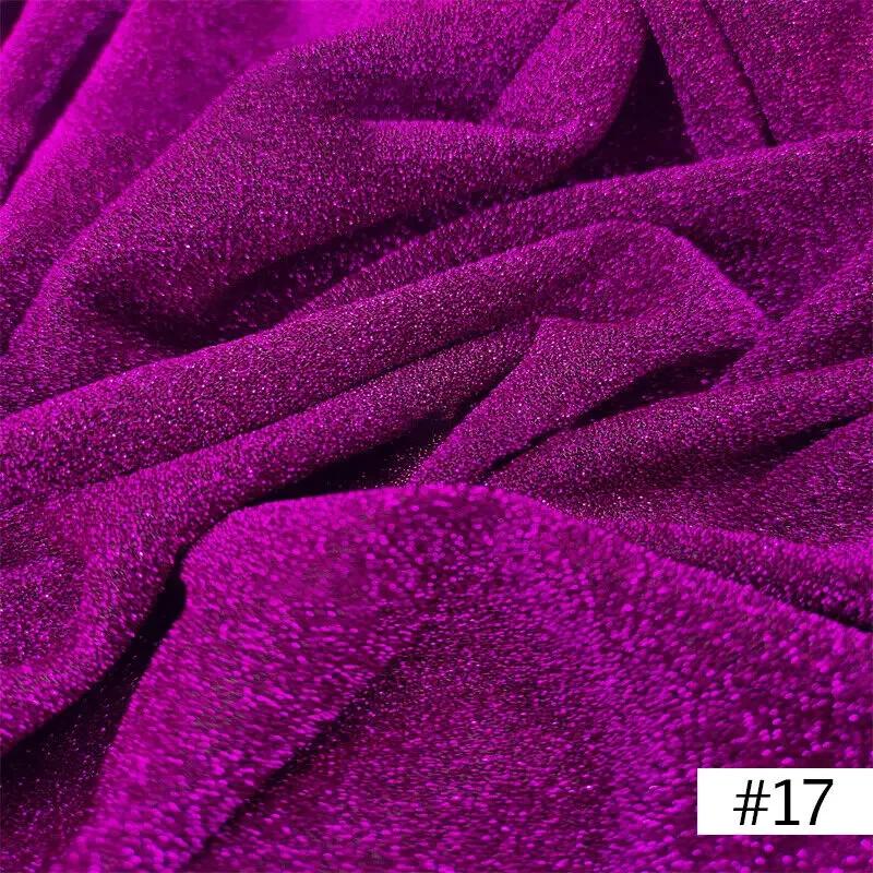 50x150cm Bright Shimmer Glitter Fabric Wedding Party Curtain Handmade Material DIY Sewing Craft Clothing Supplies