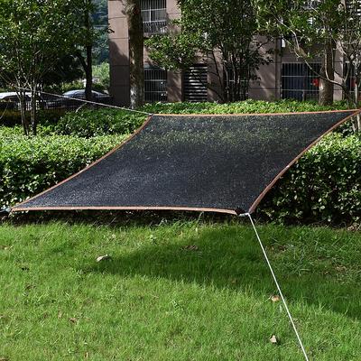 4 8 12 Pin Black HDPE Anti-UV Sun Shade Net Gazebo Shelter Outdoor Pergola Canopy Sun Cover Agriculture Greenhouse Sunshade Net